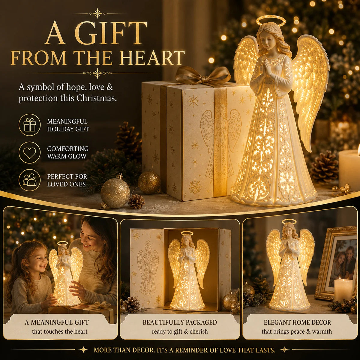 Angel Christmas Guardian Light – A Beautiful Symbol of Hope, Love & Light
