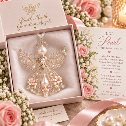 ✨👼  Birth Month Guardian Angel – A Meaningful Keepsake Chosen Just for You