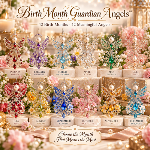 ✨👼  Birth Month Guardian Angel – A Meaningful Keepsake Chosen Just for You