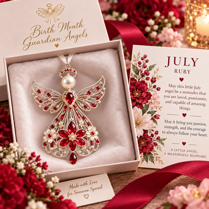 ✨👼  Birth Month Guardian Angel – A Meaningful Keepsake Chosen Just for You