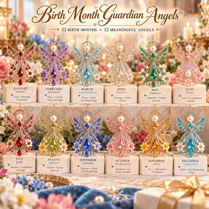 ✨👼  Birth Month Guardian Angel – A Meaningful Keepsake Chosen Just for You