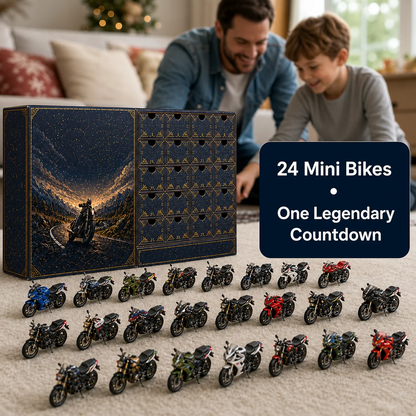 2026 Motorcycle Legends Advent Calendar – 24 Mini Motorcycles for Every Rider & Collector
